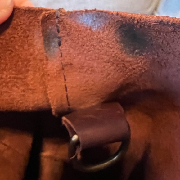 Portland Leather Goods Medium Crossbody Tote - Picture 9 of 14